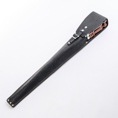 A set of skewers 670*12*3 mm in a black leather case в Томске
