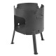 Stove with a diameter of 340 mm for a cauldron of 8-10 liters в Томске