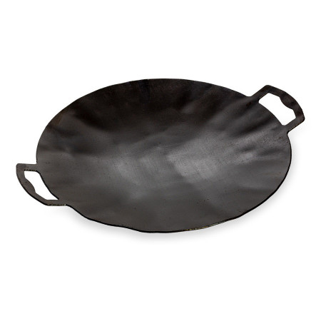 Saj frying pan without stand burnished steel 45 cm в Томске
