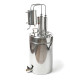 Cheap moonshine still kits "Gorilych" double distillation 20/35/t (with tap) CLAMP 1,5 inches в Томске