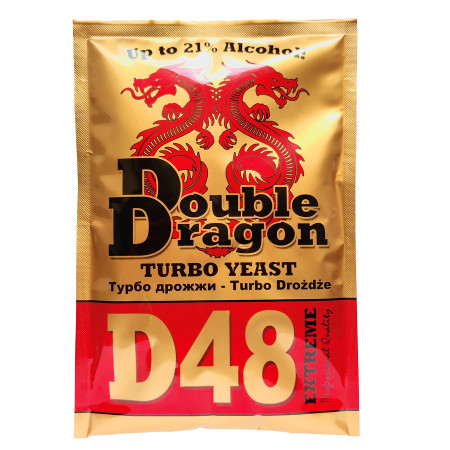 Turbo yeast alcohol "Double Dragon" D48 (132 gr) в Томске