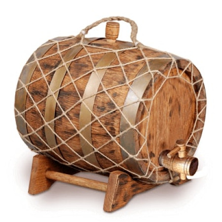 Barrel oak antique, burned a volume of 10 liters в Томске