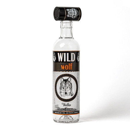 Souvenir bottle "Wolf" 0.5 liter в Томске