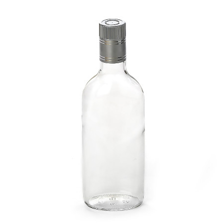 Бутылка "Фляжка" 0,5 литра с пробкой гуала в Томске